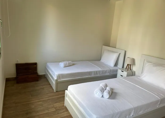 דירה Beachfront Apartment, Center Village, 20m - Near Myrtos - Fiskardo אסוס