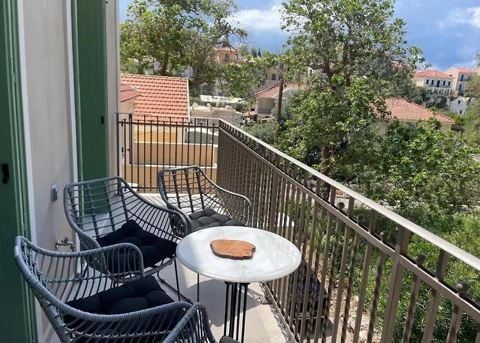 דירה Beachfront Apartment, Center Village, 20m - Near Myrtos - Fiskardo